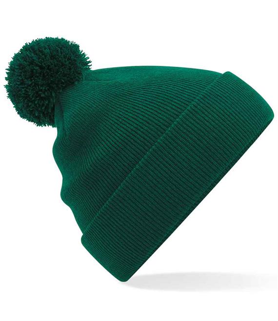 Adult and Kids Beanie Hat Pom Pom Embroided