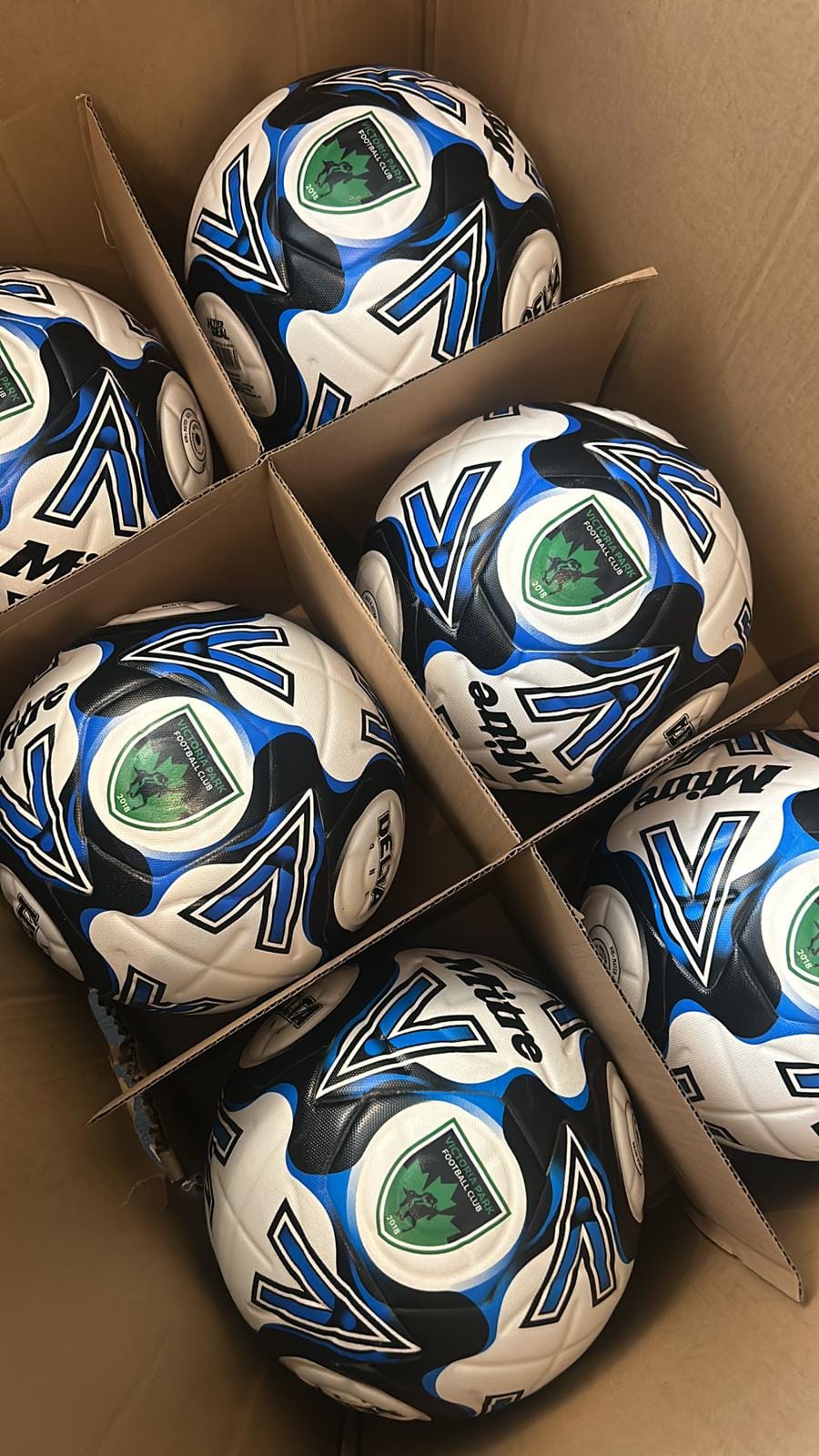 Mitre Delta One Football (with x club logo)