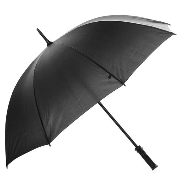 Umbrellas with club crest on