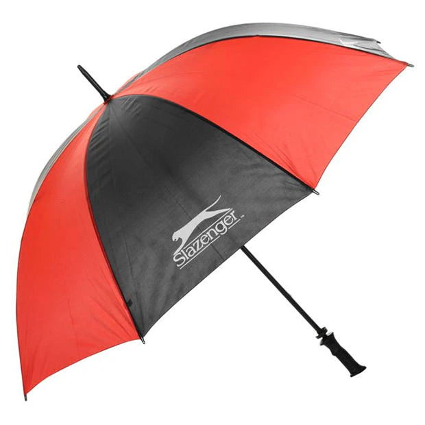 Umbrellas with club crest on
