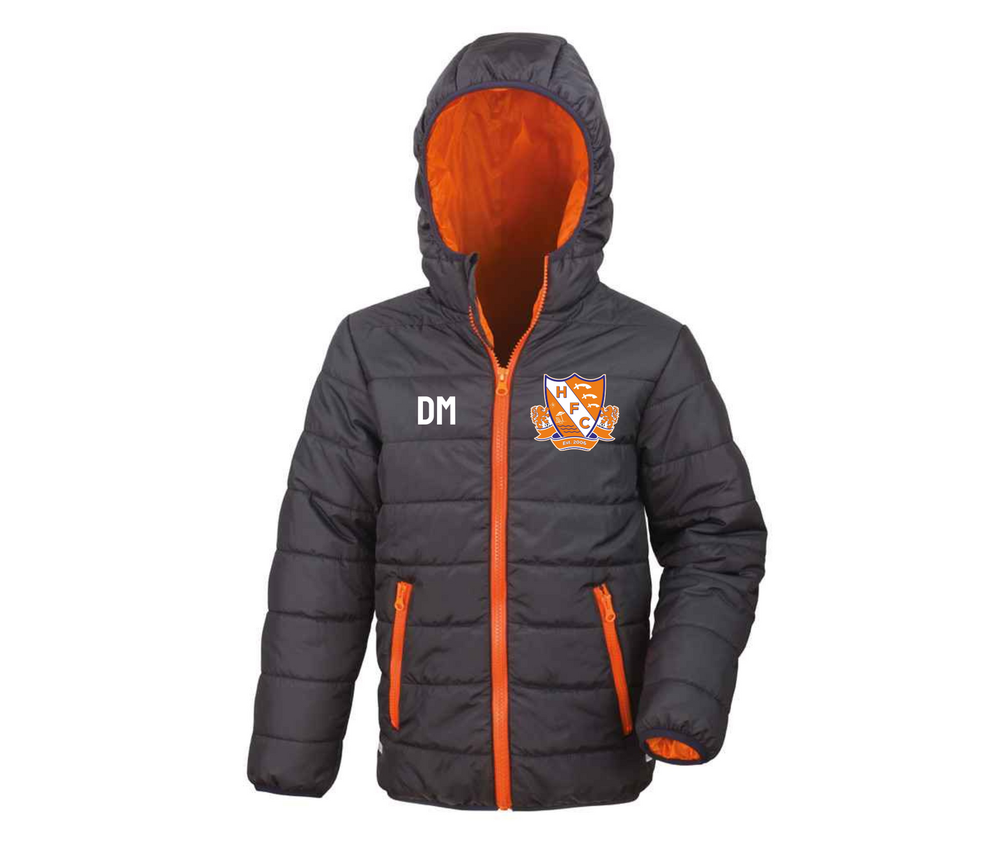 Holland FC Childrens Soft Padded Coat (Personalised)