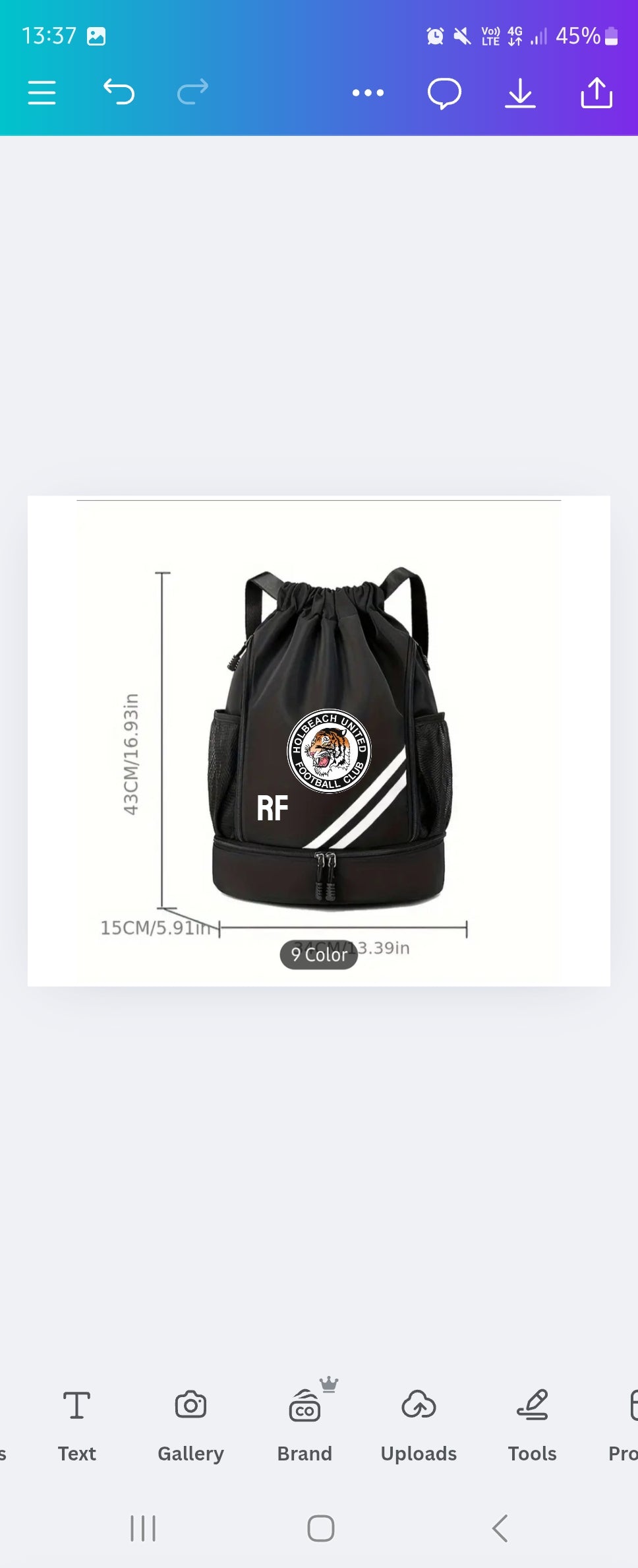 Sports Backpack (Printed or Embroided)