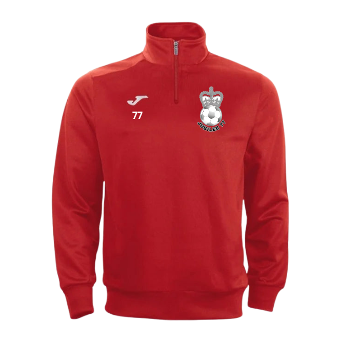 Jubilee 77 Embroided Joma Half Zip (Adults)