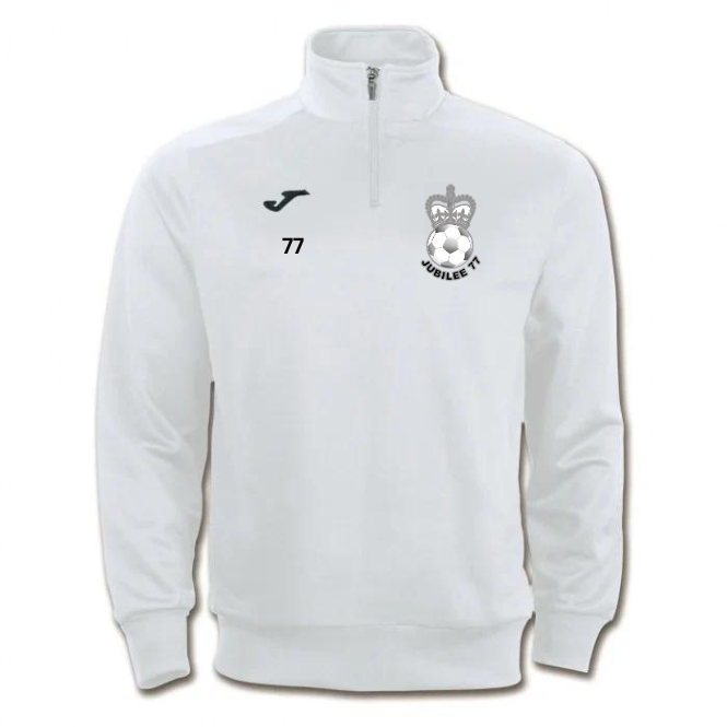 Jubilee 77 Embroided Joma Half Zip (Adults)