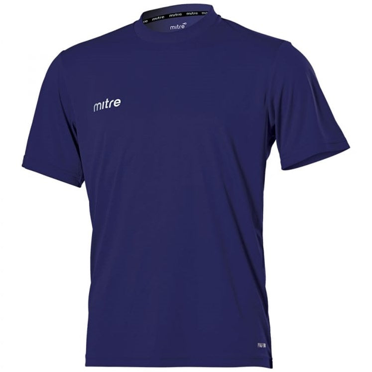 Mitre short Sleeve Jersey Navy Blue