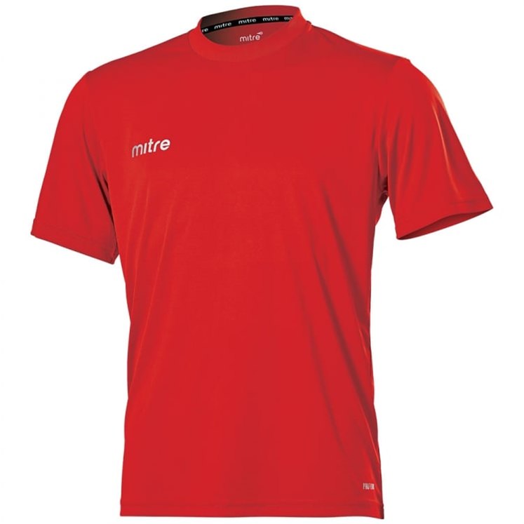 Mitre short Sleeve Jersey Navy Red