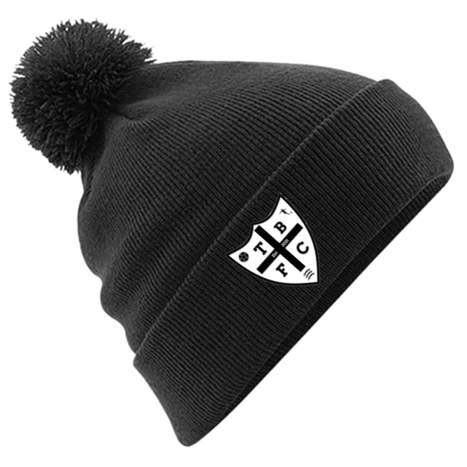 Tendring Borough Youth Embroided Pom Pom Beanie