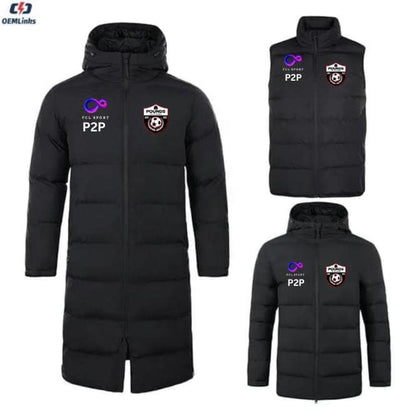 Pounds to Pitches and FCL Coat, Long coat and Gilet