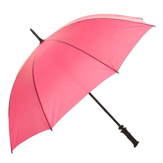 Umbrellas with club crest on