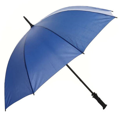 Umbrellas with club crest on
