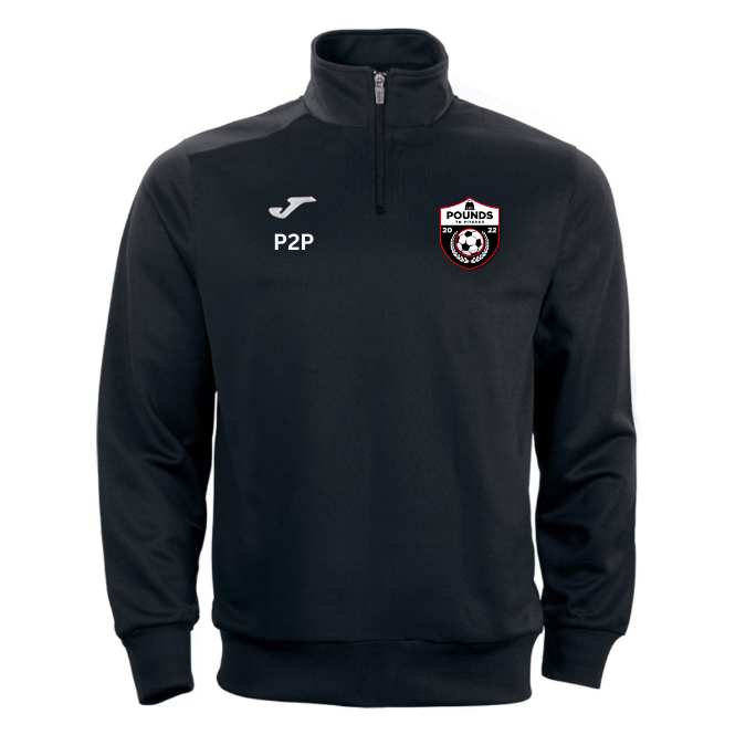 Pounds to Pitches Embroided Joma Half Zip (Adults)