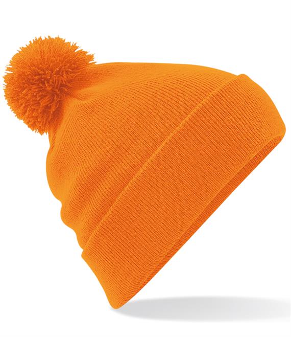 Beanie Hat Pom Pom Kids Embroided