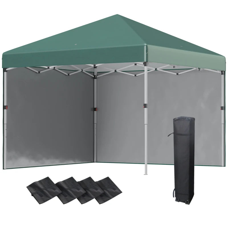 Pop Up Gazebo (3 sides) Comes with 1 logo and team name.