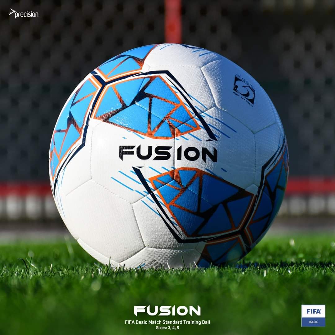 Precision Training Precision Fusion FIFA Basic Training Ball (2x club logo)