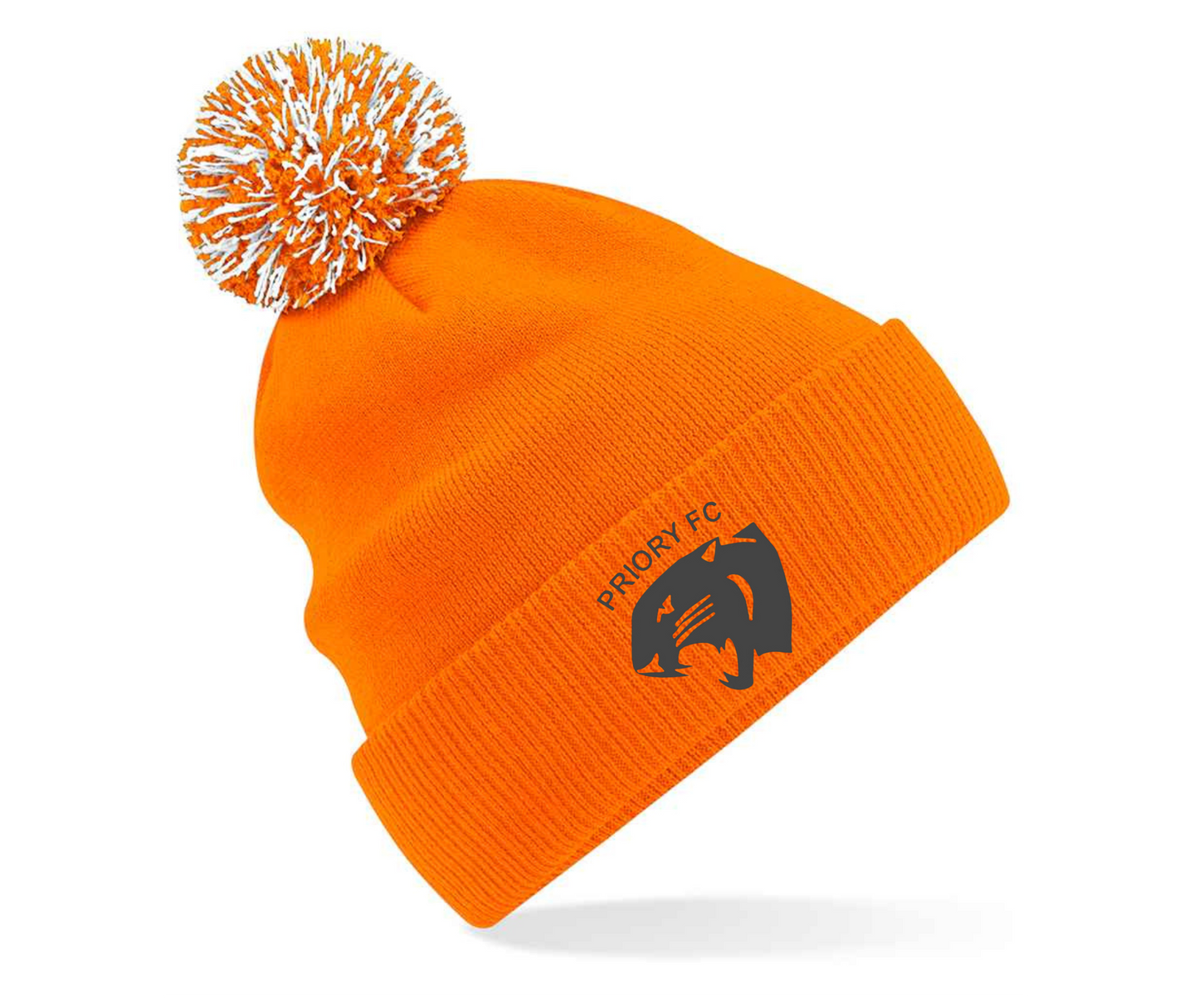 Priory FC Embroided Beanie Hat (one size fits all)