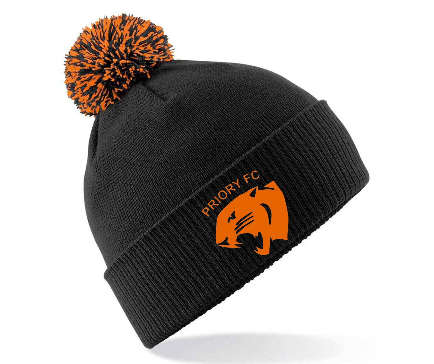 Priory FC Embroided Beanie Hat (one size fits all)