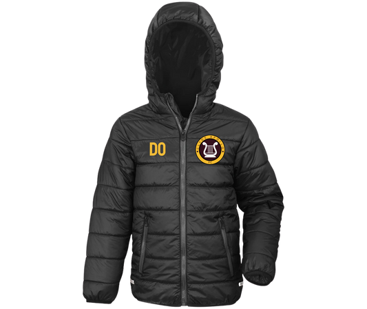 Clyde Apollo Adults Padded Coat (Embroided) (Apollo Logo)