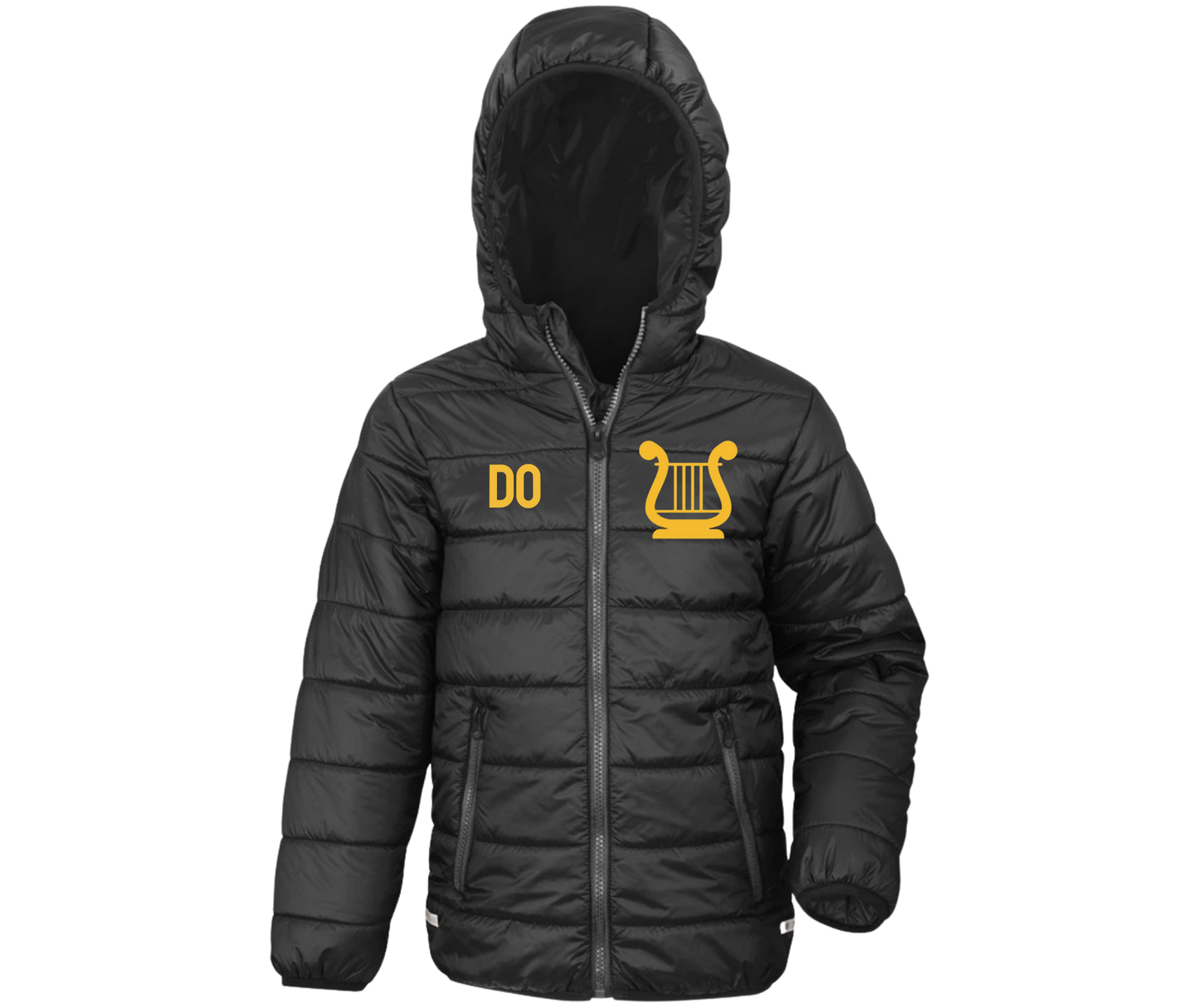 Clyde Apollo Childrens Soft Padded Coat (Personalised) (Harp Logo)