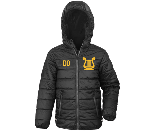 Clyde Apollo Childrens Soft Padded Coat (Personalised) (Harp Logo)