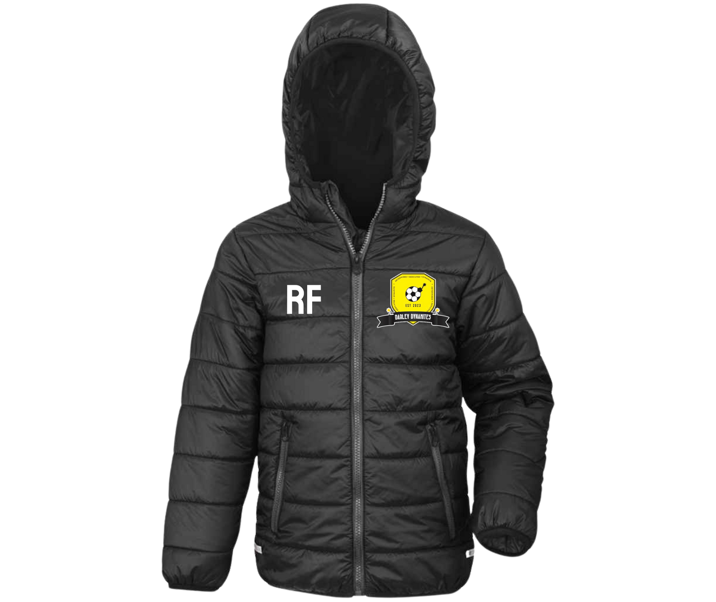 Darley Dynamites Childrens Soft Padded Coat (Personalised)