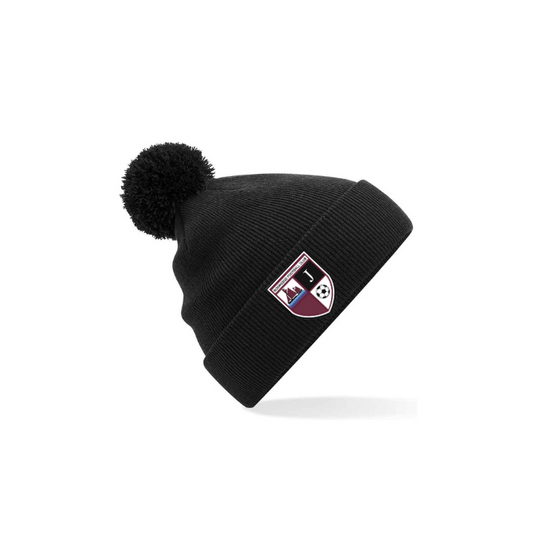 Rowhedge FC Embroided Pom Pom Beanie