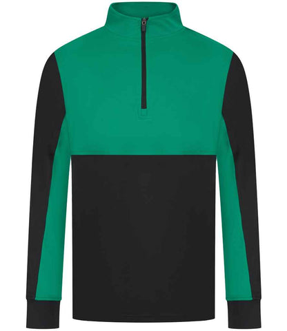 Half Zip Tracksuit Tops Kids (Embroided)