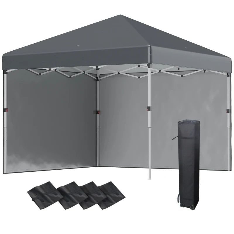 Pop Up Gazebo (3 sides) Comes with 1 logo and team name.