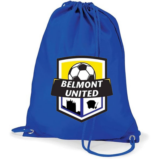 Belmont United Drawstring Bag