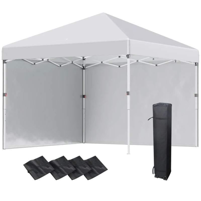 Pop Up Gazebo (3 sides) Comes with 1 logo and team name.