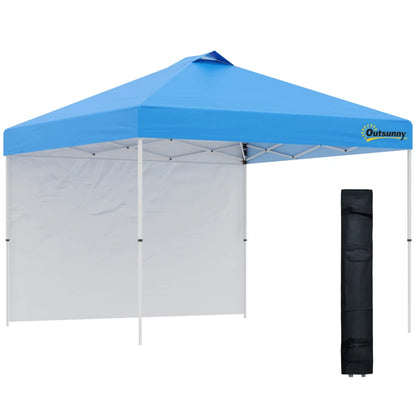 Pop Up Gazebo (1 side) Comes with 1 logo and team name.