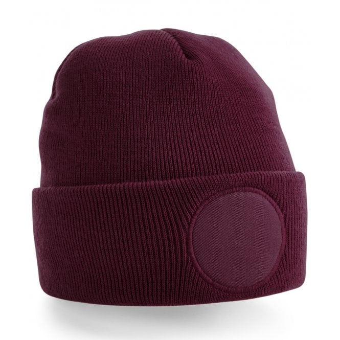 Adult Beanie Circular Patch