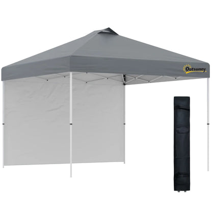 Pop Up Gazebo (1 side) Comes with 1 logo and team name.