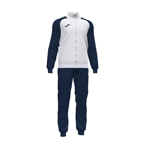 Joma Tracksuit including Personalisation (White/Navy)