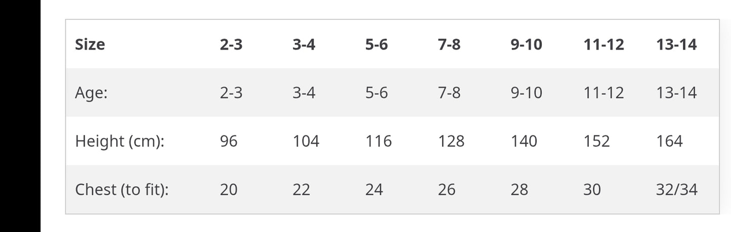 Childrens Soft Padded Coat (Personalised)