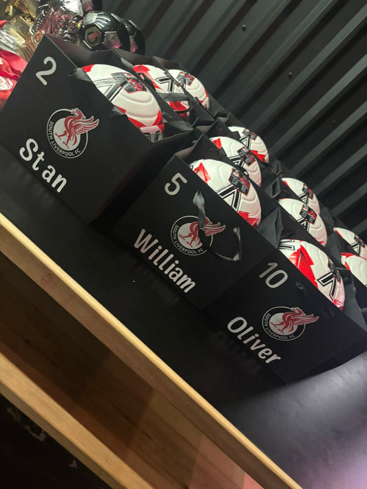 Christmas PRE ORDER Footballs with bags