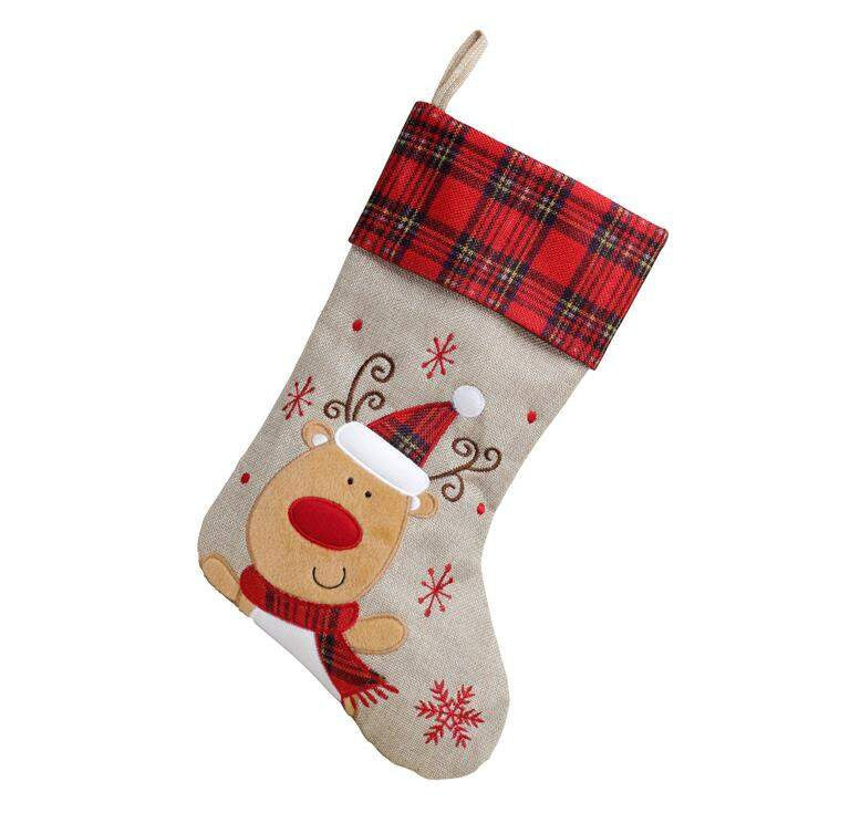 Embroided Christmas Stockings