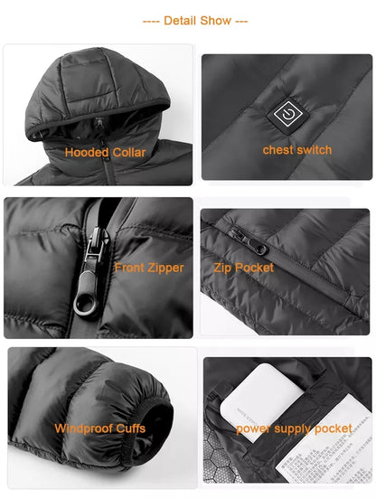 Heated Padded Coats (Children)
